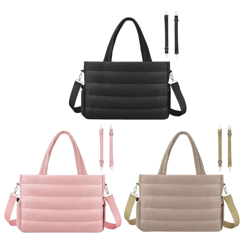 Sac à langer noir, beige ou rose – Élégant, grande capacité et multifonction