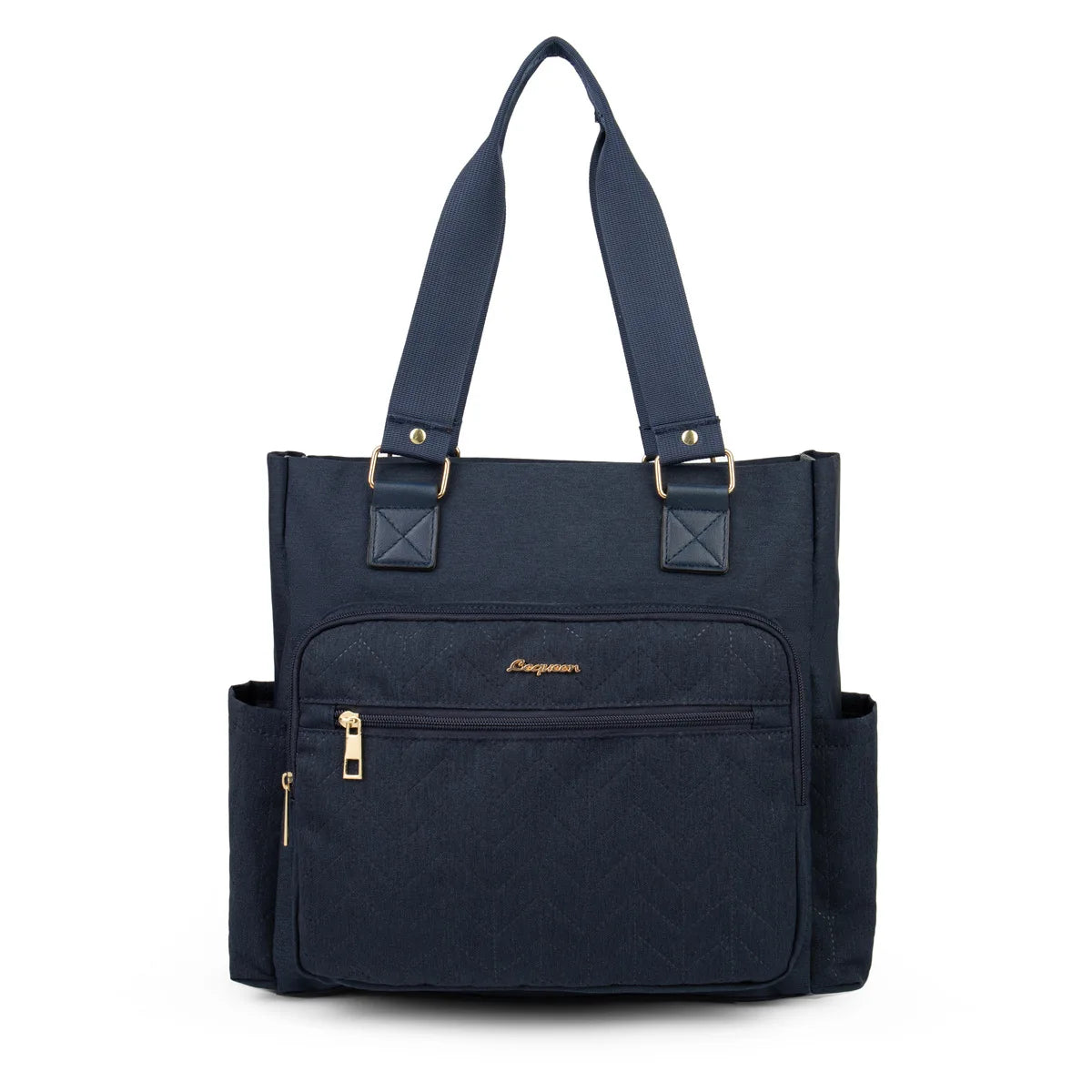 Sac à langer grande capacité Noir, bleu ou gris (style tote)