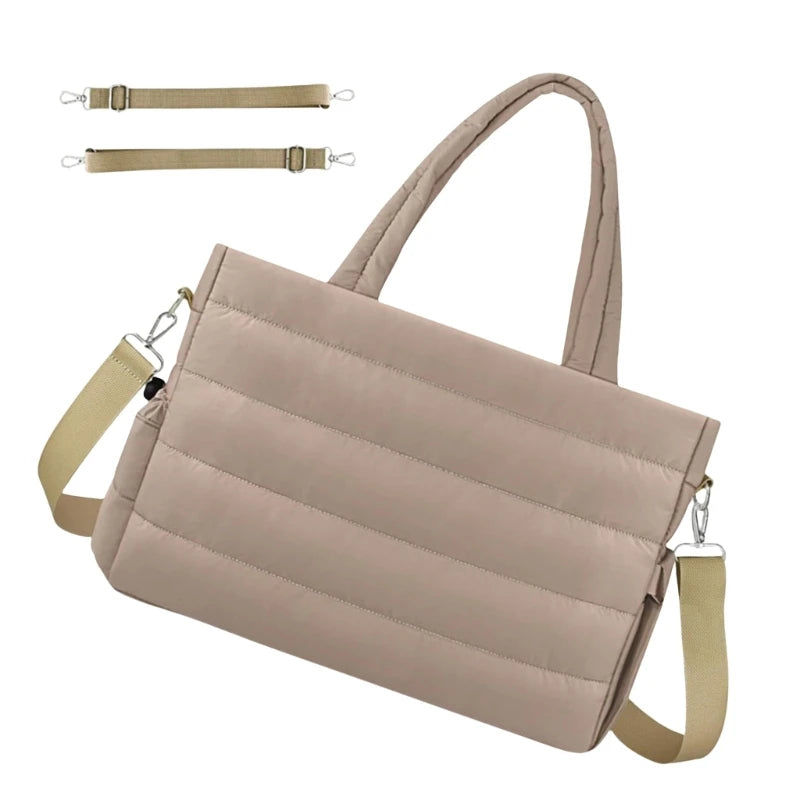 Sac à langer noir, beige ou rose – Élégant, grande capacité et multifonction