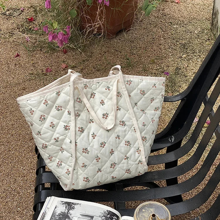 Sac à langer Grande capacité, élégant et pratique avec design en coton