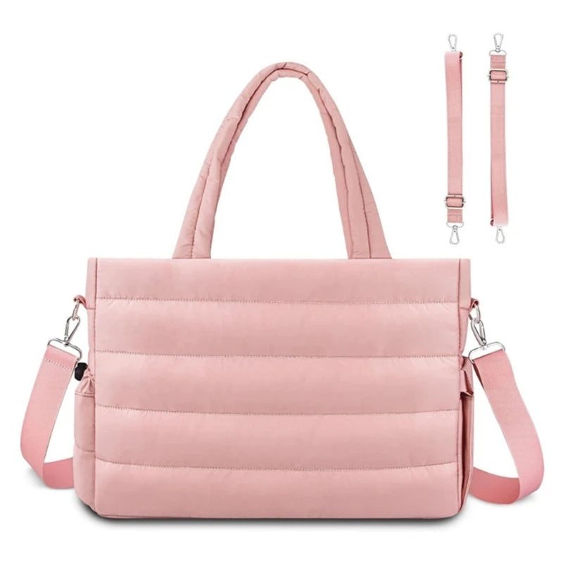 Sac à langer noir, beige ou rose – Élégant, grande capacité et multifonction