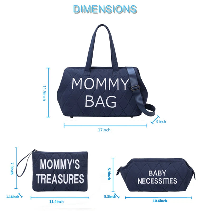 Sac à langer MOMMY BAG imperméable avec pochettes